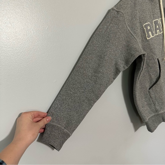 NWT RAWGEAR Chenille Patch Logo Hoodie - BM531 - Picture 10 of 10